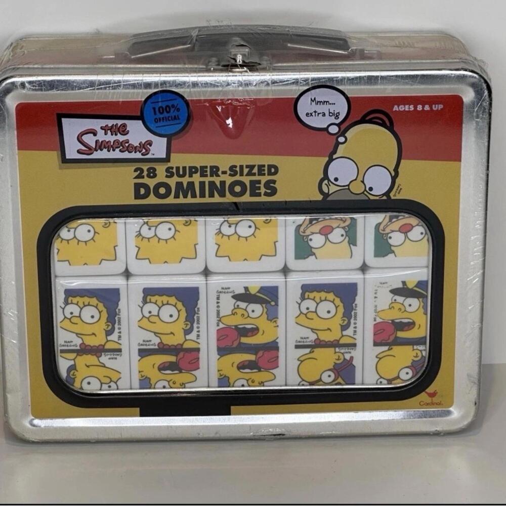 Simpsons Character Dominoes Set BRAND NEW